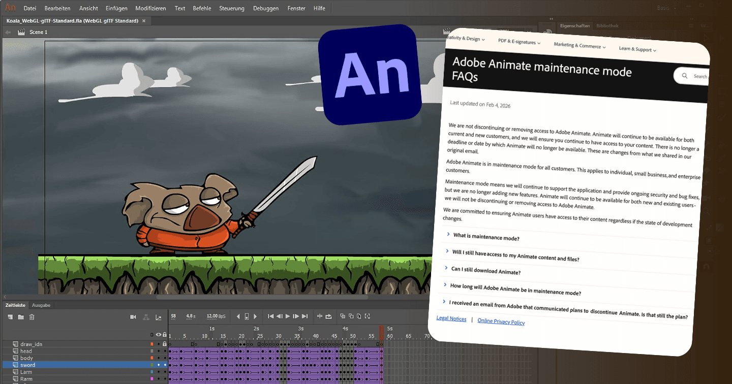 Adobe đảo ngược quyết định “đóng cửa” Animate: Một cú phanh gấp giữa cơn sóng AI và nỗi lo của giới nghệ sĩ
