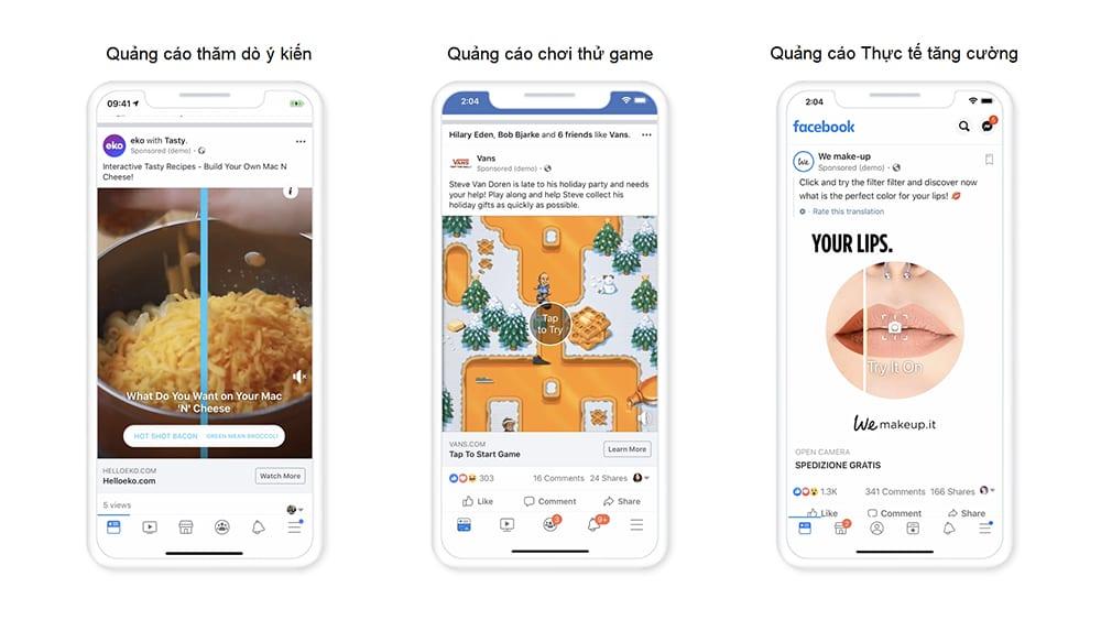Facebook giới thiệu giải pháp quảng cáo mới khuyến khích những trải nghiệm vui nhộn