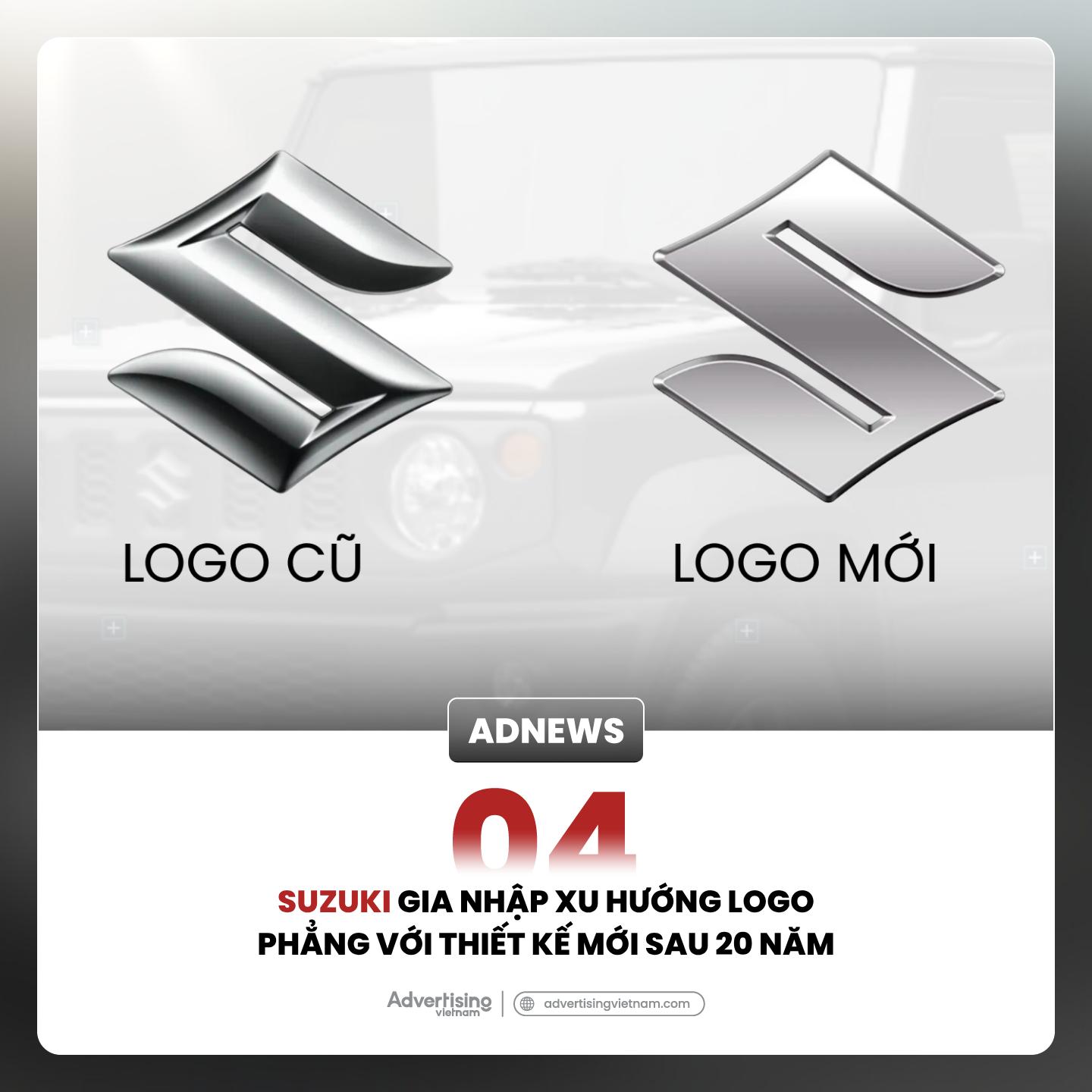 Logo mới của Suzuki
