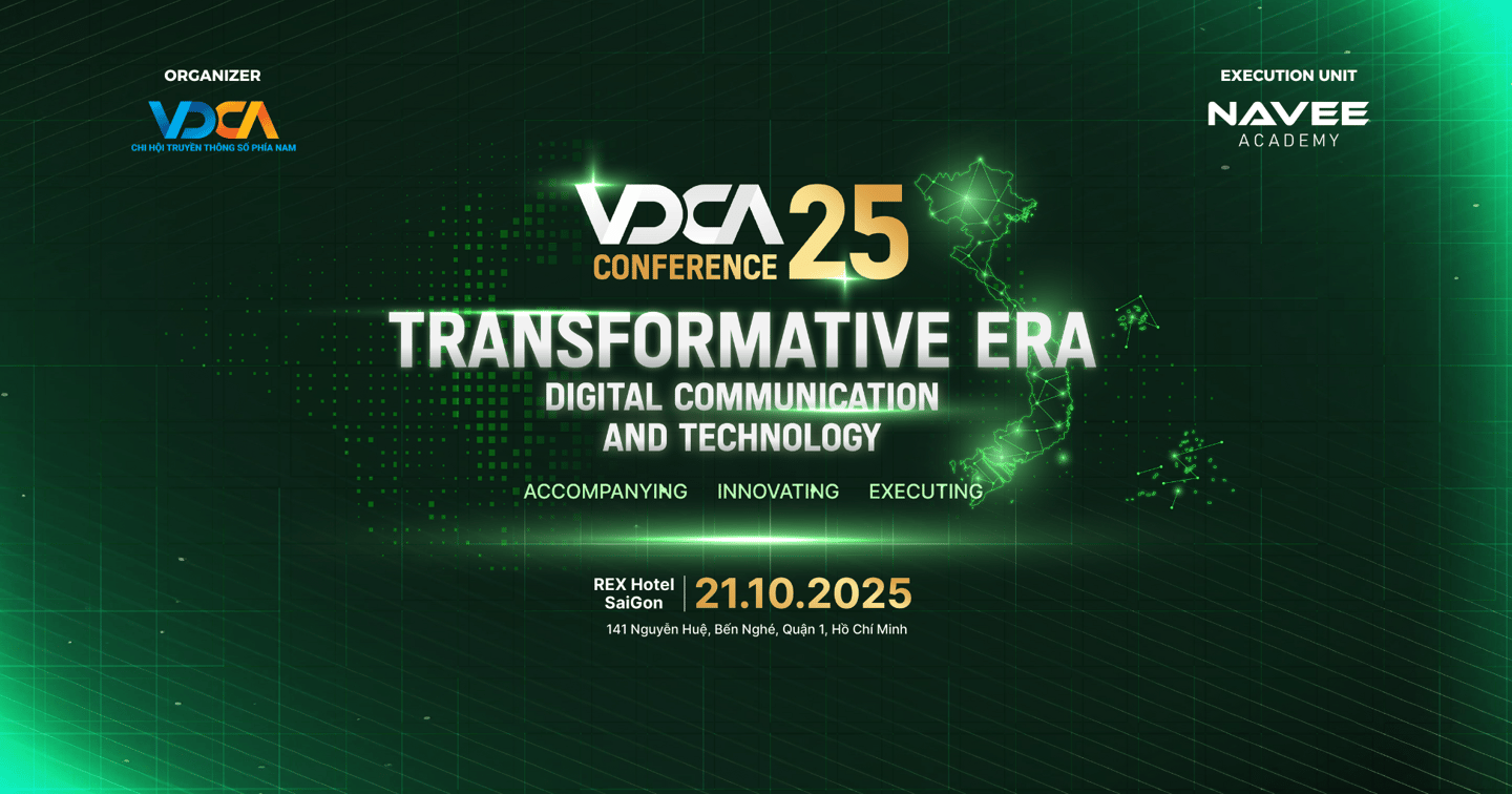 Hội nghị VDCA Conference 2025: Định hướng ng&agrave;nh Truyền th&ocirc;ng số & C&ocirc;ng nghệ tại Việt Nam