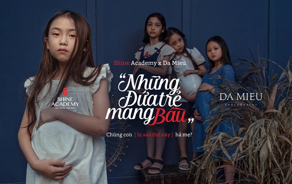 “Những đứa trẻ mang bầu” - Bộ ảnh gây rúng động về xâm hại trẻ em | Advertising Vietnam