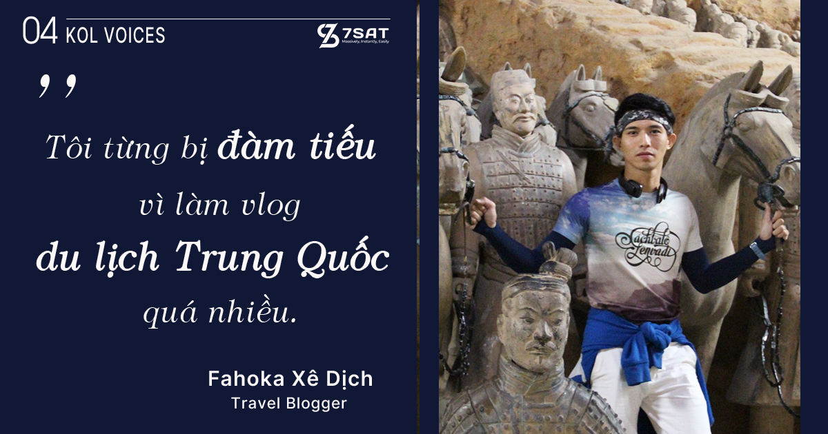 KOL VOICES #4 - Fahoka Xê Dịch: “Tôi từng bị đàm tiếu vì làm vlog …