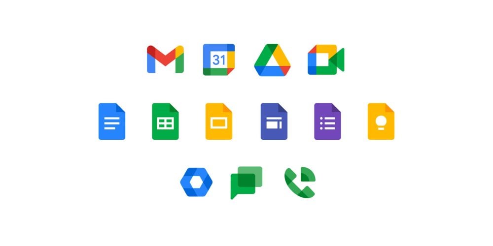 Google ra mắt bộ logo mới cho Google Workplace | Advertising Vietnam